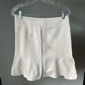 Gap Women’s White Cotton/Spandex Stretch  Skirt Size 6